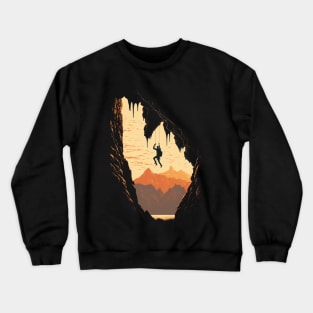 Mountain Climber's Triumph Crewneck Sweatshirt